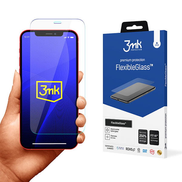 Hybridglas 3mk Flexible Glass für iPhone 12 Mini