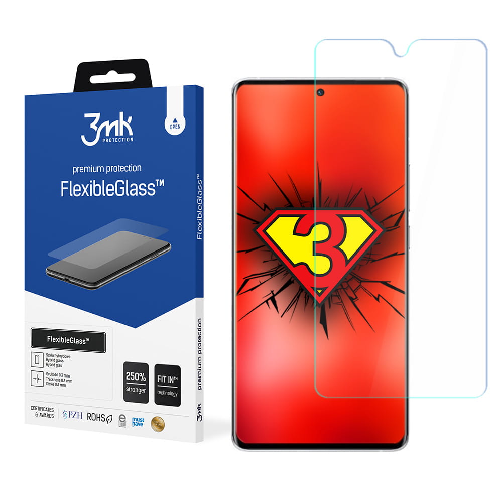 Hybridglas 3mk Flexible Glass für Vivo X70 Pro