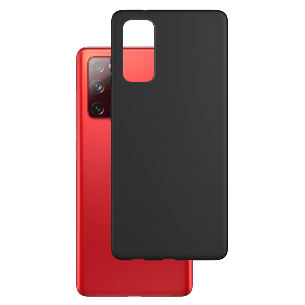 Schutzhülle 3mk Matt Case für Galaxy S21 FE 5G, Schwarz