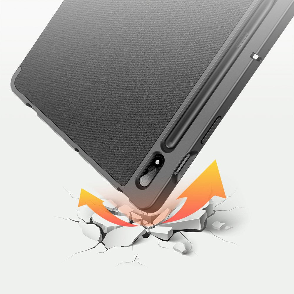 Schutzhülle Dux Ducis Domo für Galaxy Tab S7 / S8, Schwarz
