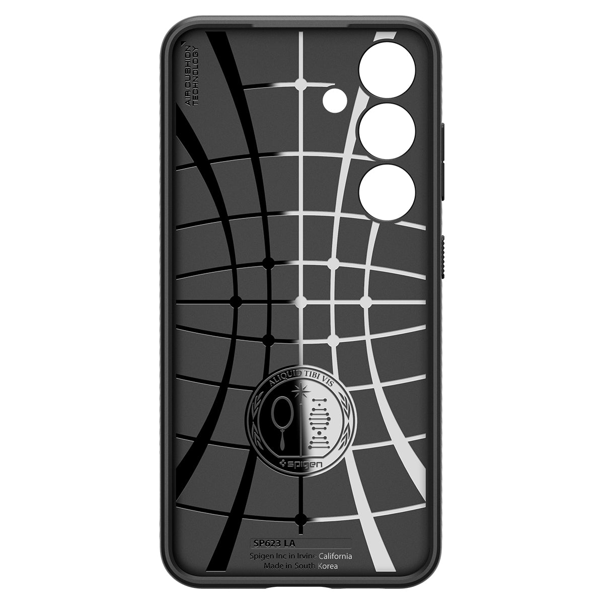 Schutzhülle für Galaxy S24 Plus, Spigen Liquid Air, Schwarz