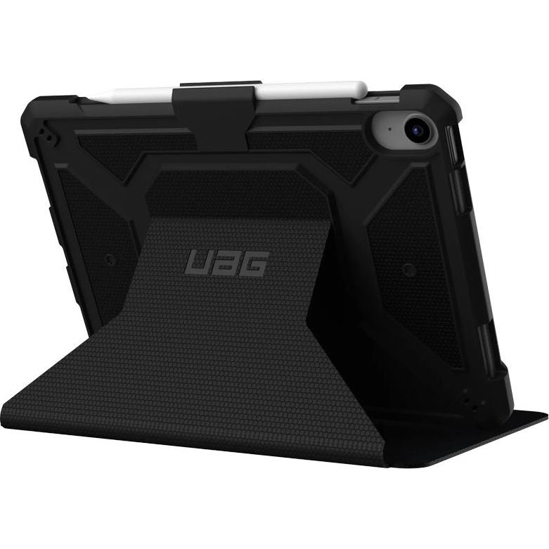Schutzhülle Urban Armor Gear Metropolis für iPad 11 / 10 gen. 2025 / 2022, Schwarz