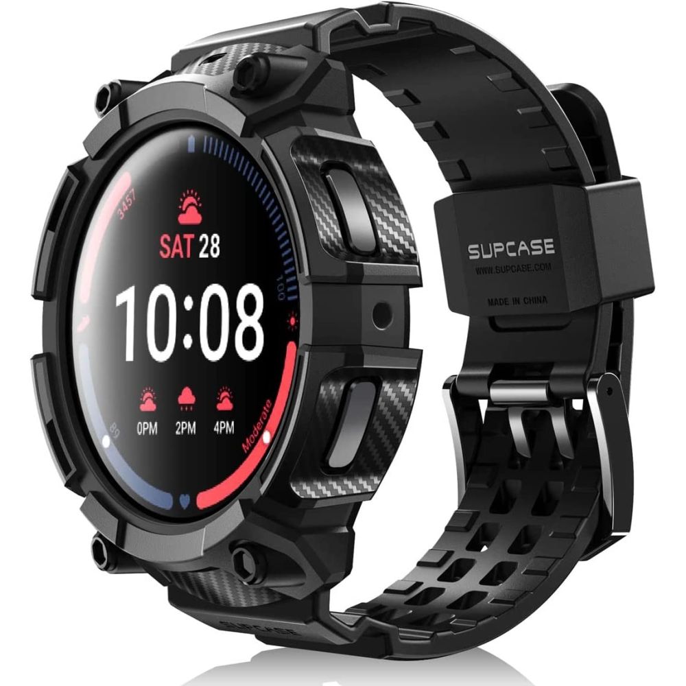 Schutzhülle Supcase UB Pro für Galaxy Watch 5 Pro 45mm, Schwarz