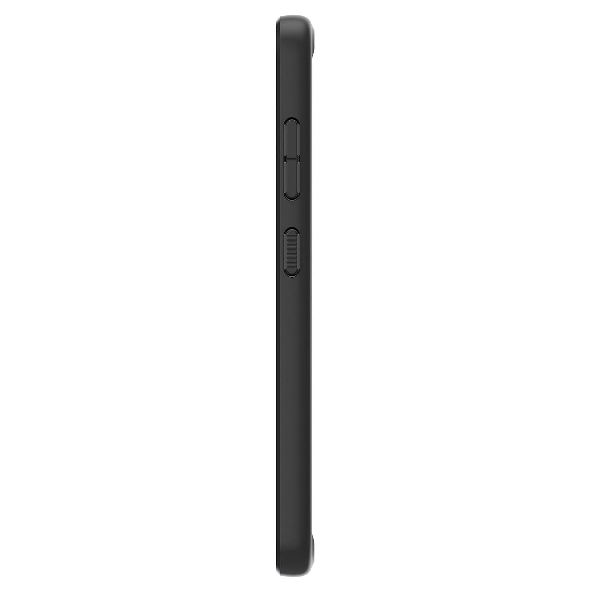 Schutzhülle für Galaxy S24, Spigen Ultra Hybrid, Transparent-Schwarz