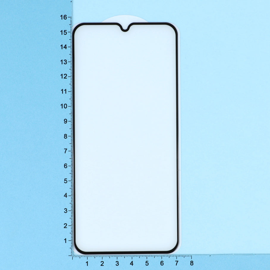 Gehärtetes Glas Mocolo TG+ Full Glue für Galaxy A24 4G, schwarzer Rahmen