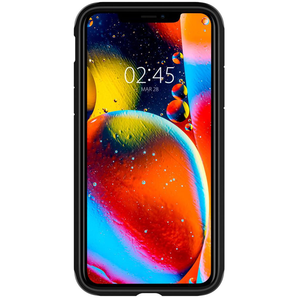 Schutzhülle Spigen Tough Armor für iPhone 11 schwarz