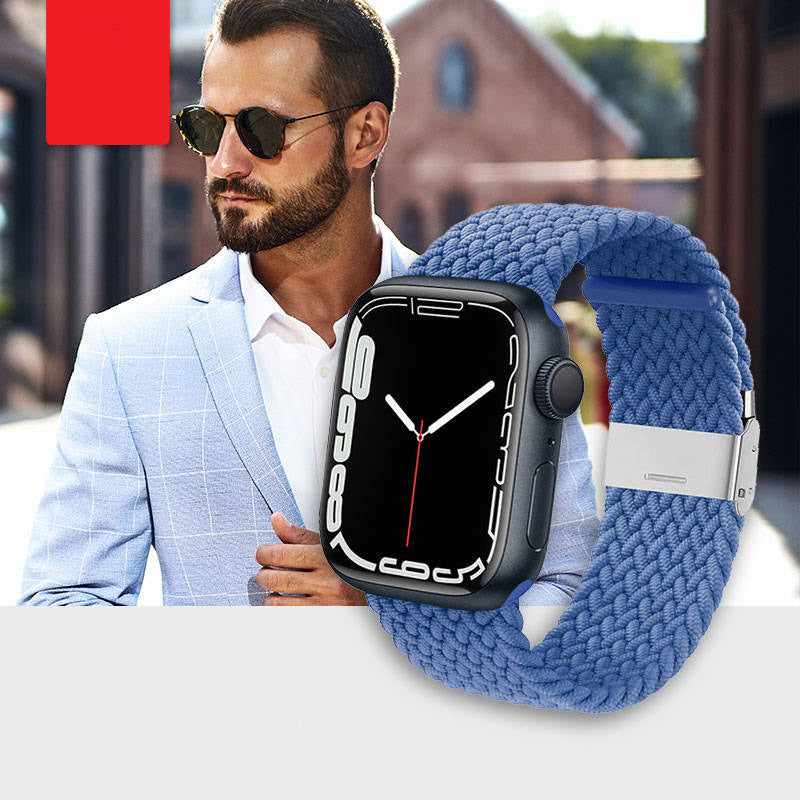 Armband Crong Wave Band für Apple Watch 42/41/40/38 mm, Blau