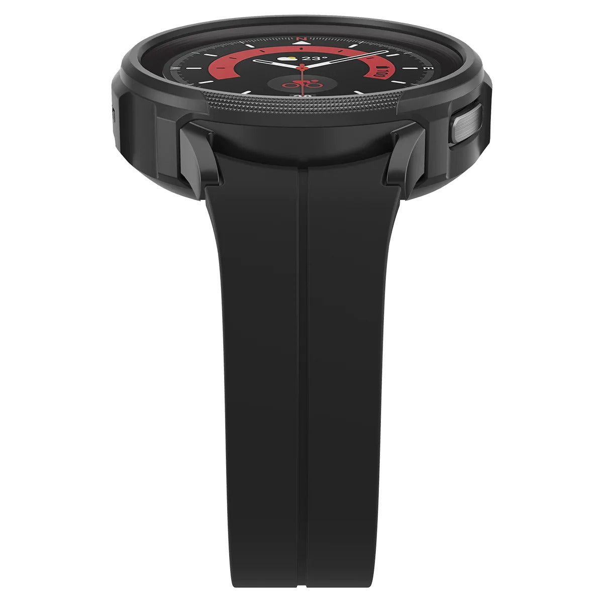 Schutzhülle Spigen Liquid Air für Galaxy Watch 5 Pro 45mm, Schwarz