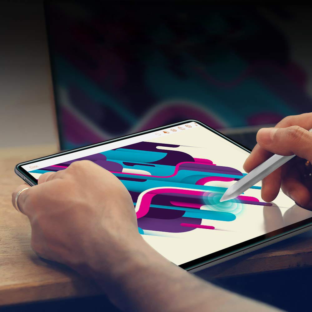 Glas Spigen Glas.tR Slim für iPad Pro 12.9 (2022/2021/2020/2018)