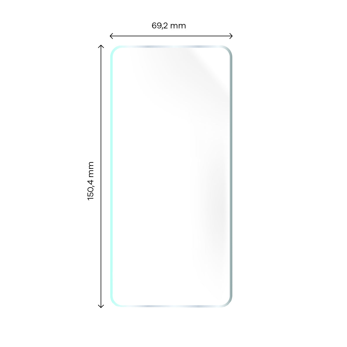 Hydrogel Folie für den Bildschirm Bizon Film Hydrogel Front Duo für Pixel 7, 2 Stück