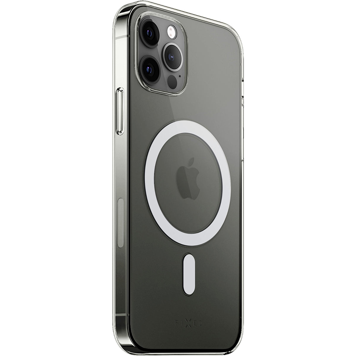 Schutzhülle Fixed MagPure MagSafe für iPhone 12 / 12 Pro, Transparent