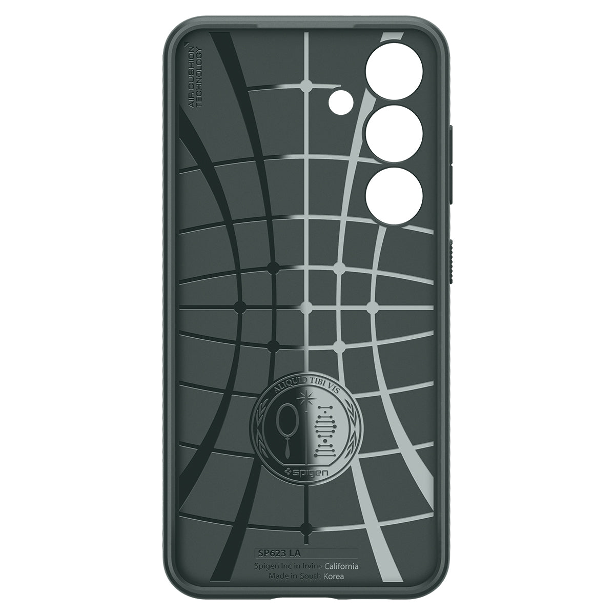 Schutzhülle für Galaxy S24, Spigen Liquid Air, Grün