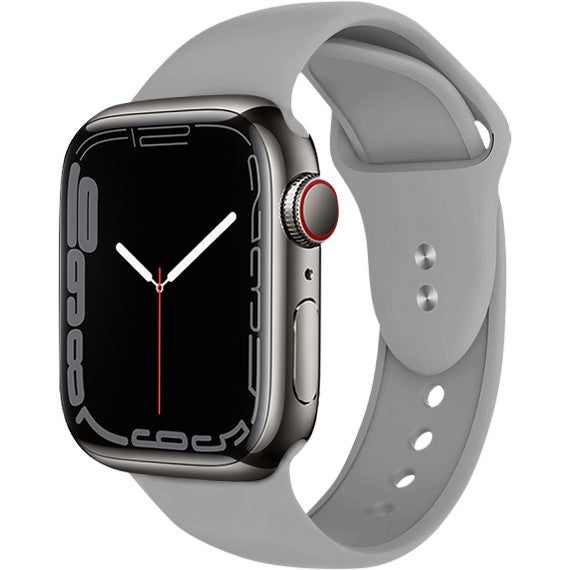 Armband Crong Sport Liquid Band für Apple Watch 49/46/45/44mm, Grau