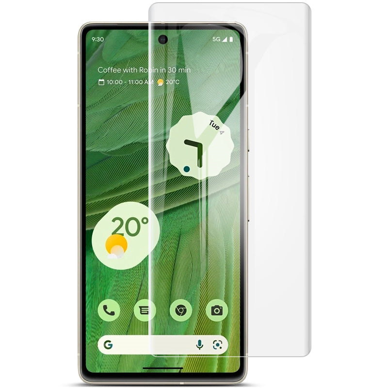 Hydrogel Folie für den Bildschirm Bizon Film Hydrogel Front Duo für Pixel 7, 2 Stück