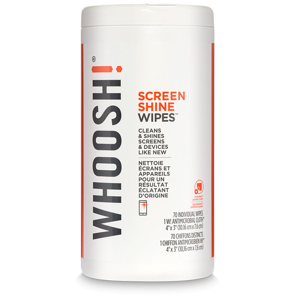 Bildschirm-Reinigungstücher Whoosh! Screen Shine Wipes 70
