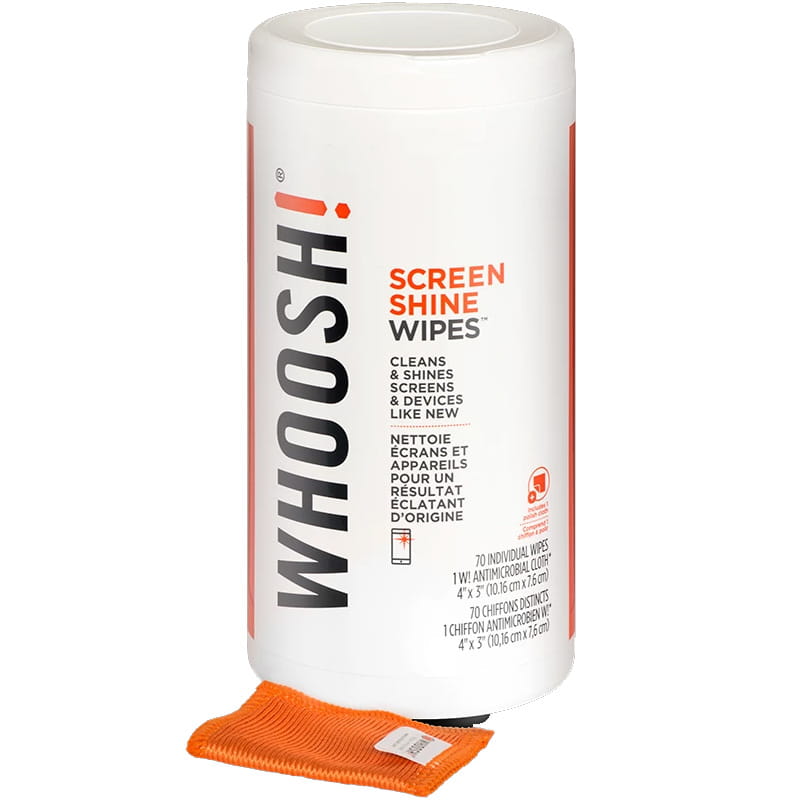 Bildschirm-Reinigungstücher Whoosh! Screen Shine Wipes 70
