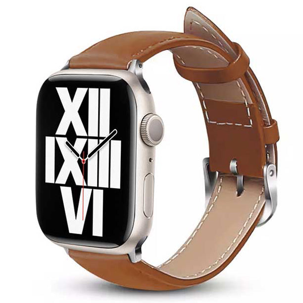 Armband Crong Noble Band für Apple Watch 38/40/41/42 mm, Hellbraun