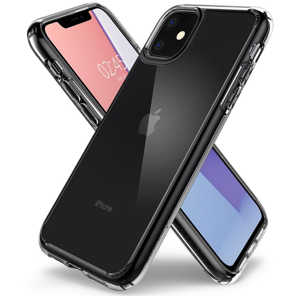 Schutzhülle Spigen Ultra Hybrid für iPhone 11 transparent