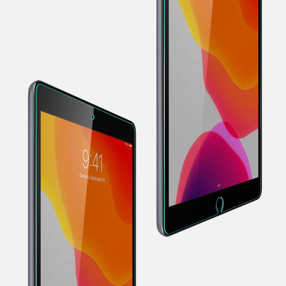 Glas für Schutzhülle für iPad 10.2" 9/8/7 gen. 2021/2020/2019, Spigen Glas.tr Slim
