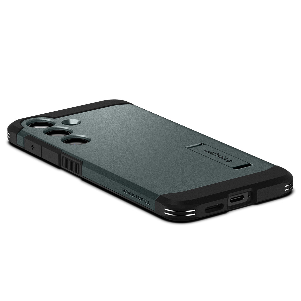 Schutzhülle für Galaxy S24, Spigen Tough Armor, Grün