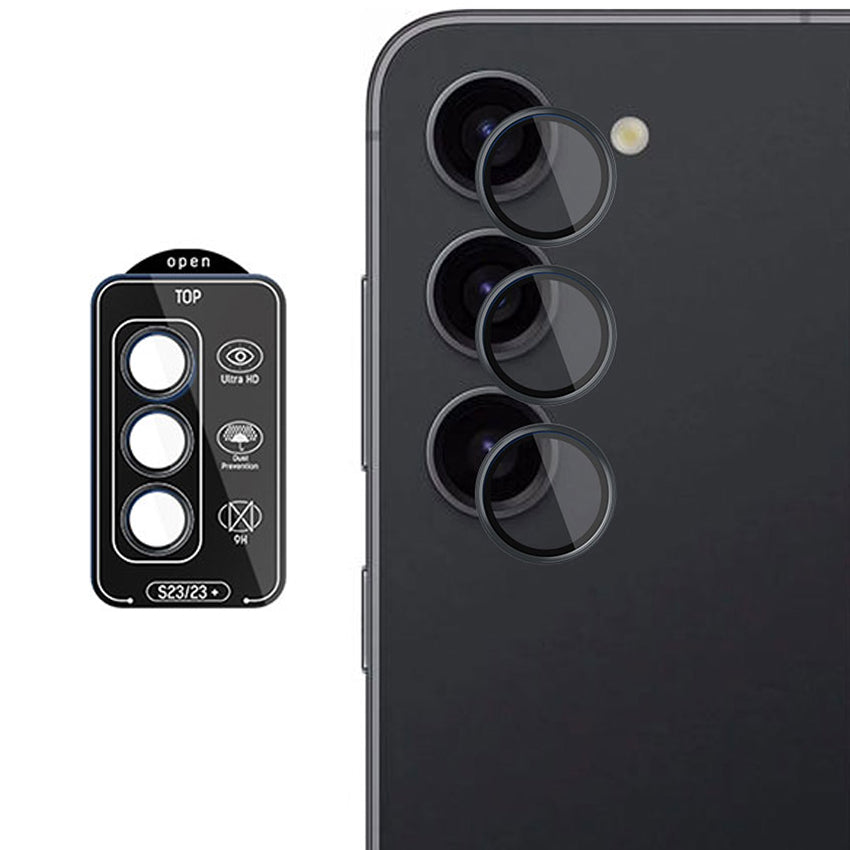 Objektivschutz 3mk Lens Protection Pro 1 Satz für Galaxy S23 Plus, Schwarz