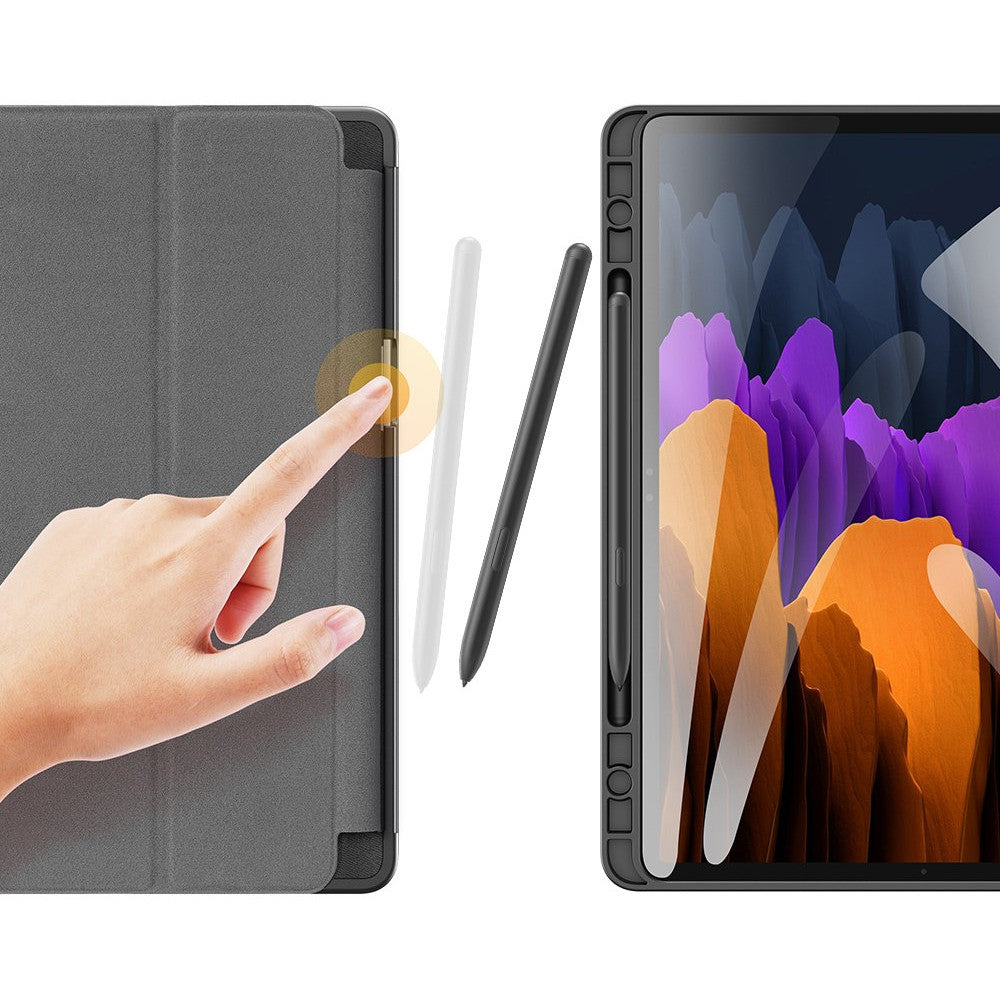 Schutzhülle Dux Ducis Domo für Galaxy Tab S7 / S8, Schwarz