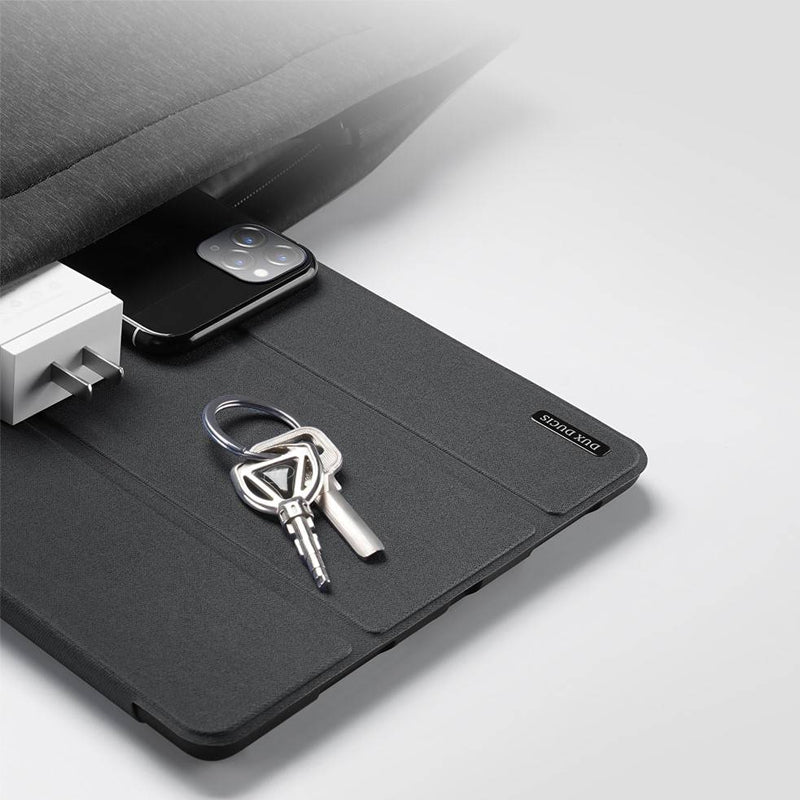 Schutzhülle für iPad Air 11" / 10.9" 2020-2026 / Pro 11" 2018, Dux Ducis Domo, Schwarz