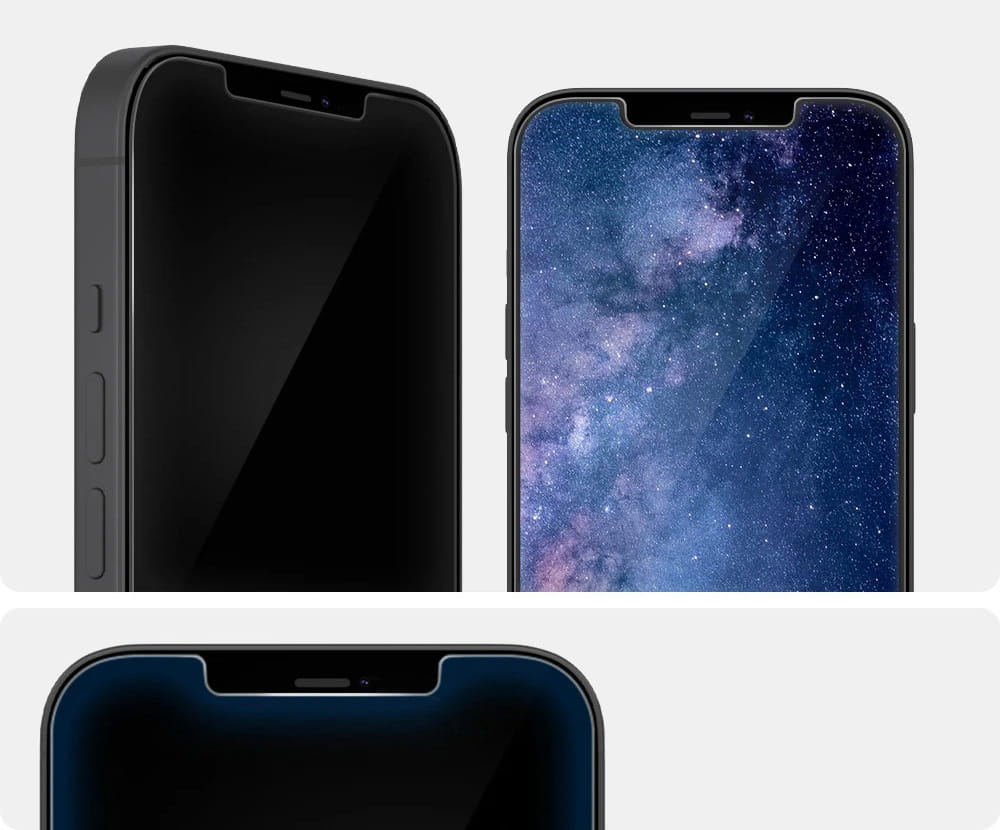 Glas für die Schutzhülle Spigen Glas.tR EZ Fit 2-Pack iPhone 12 Mini