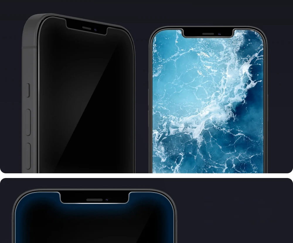 Glas für die Schutzhülle Spigen Glas.tR EZ Fit 2-Pack iPhone 12 / 12 Pro