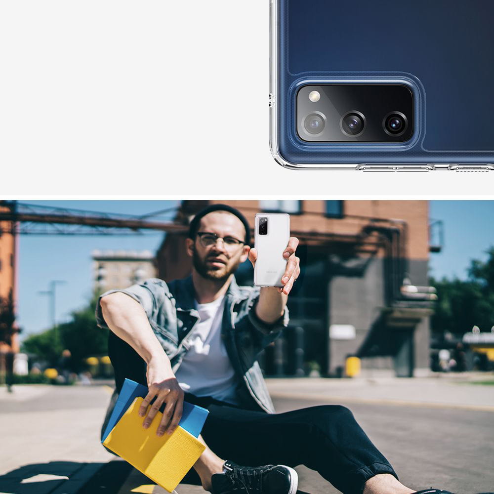 Schutzhülle Spigen Ultra Hybrid für Galaxy S20 FE transparent