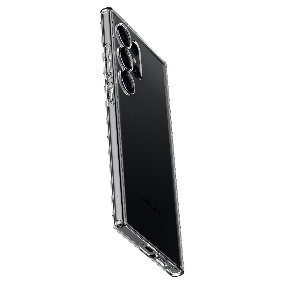 Schutzhülle für Galaxy S24 Ultra, Spigen Liquid Crystal, Transparent