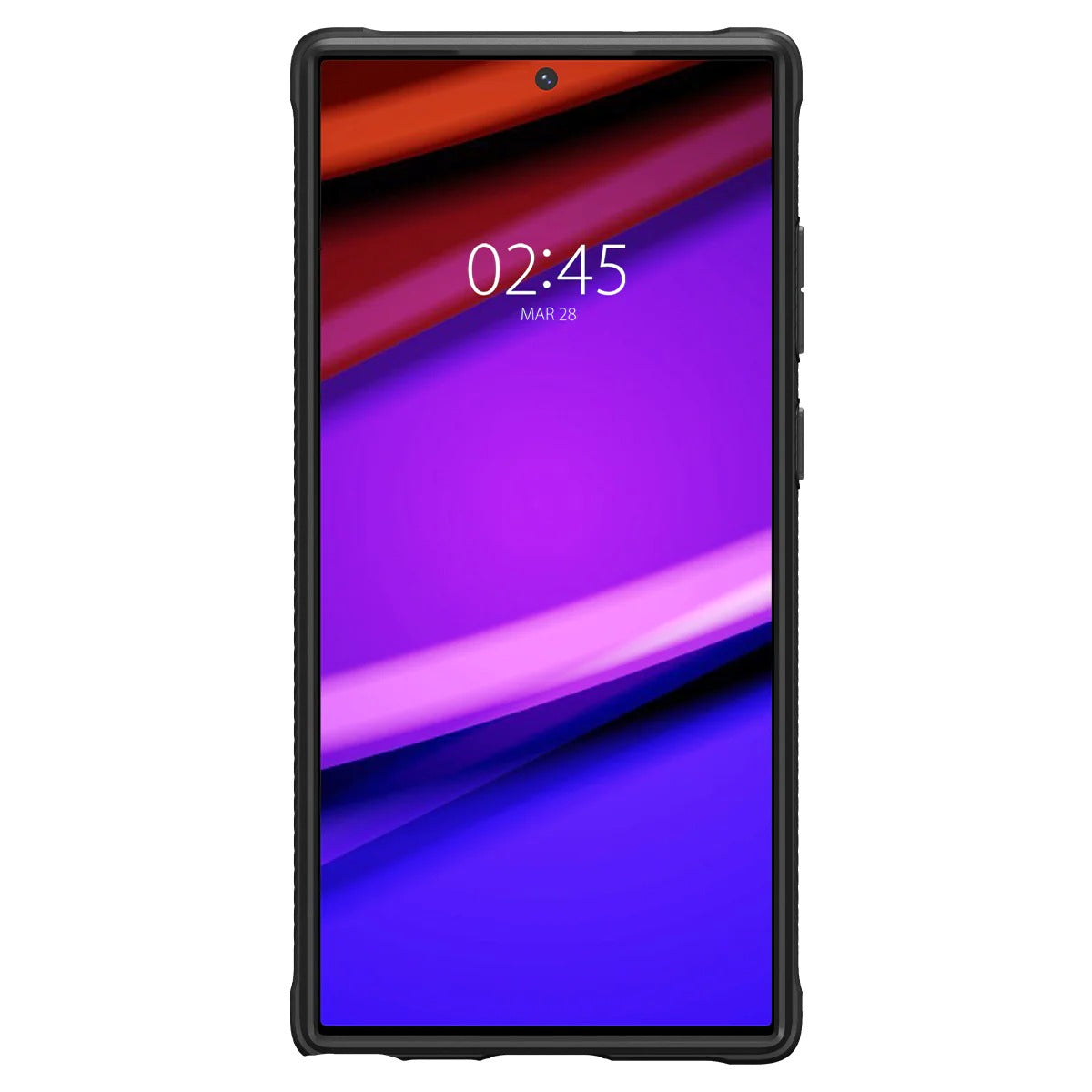 Schutzhülle Spigen Rugged Armor für Galaxy S23 Ultra, Schwarz