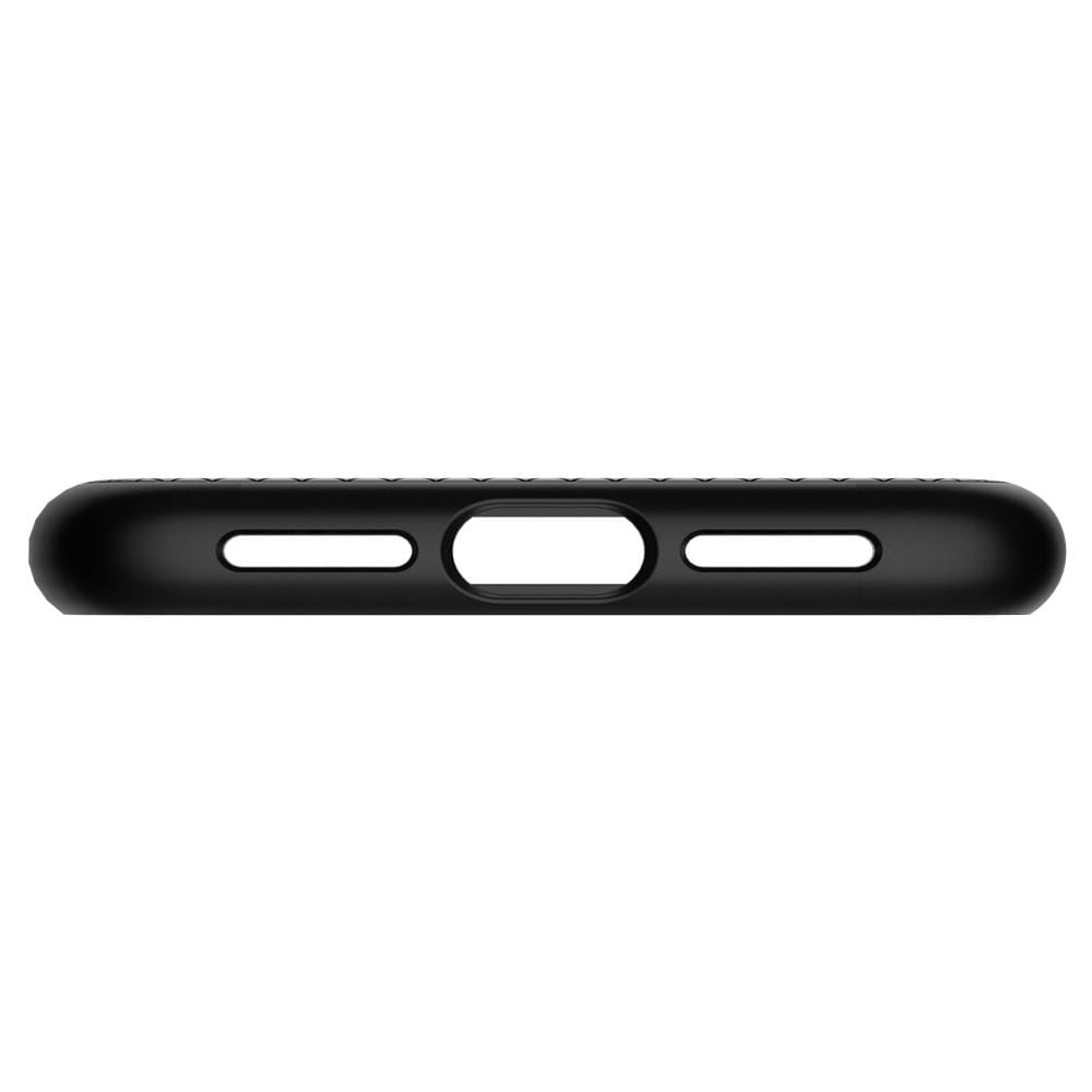 Schutzhülle Spigen Liquid Air für iPhone Xr schwarz