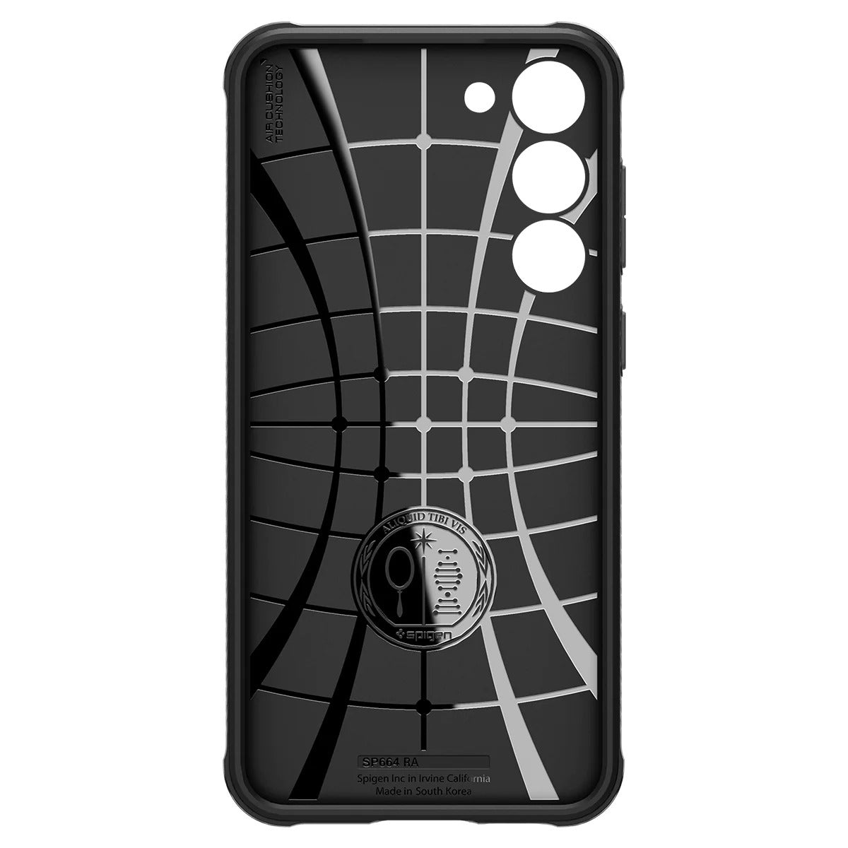 Schutzhülle Spigen Rugged Armor für Galaxy S23, Schwarz