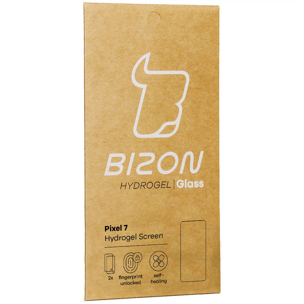 Hydrogel Folie für den Bildschirm Bizon Film Hydrogel Front Duo für Pixel 7, 2 Stück