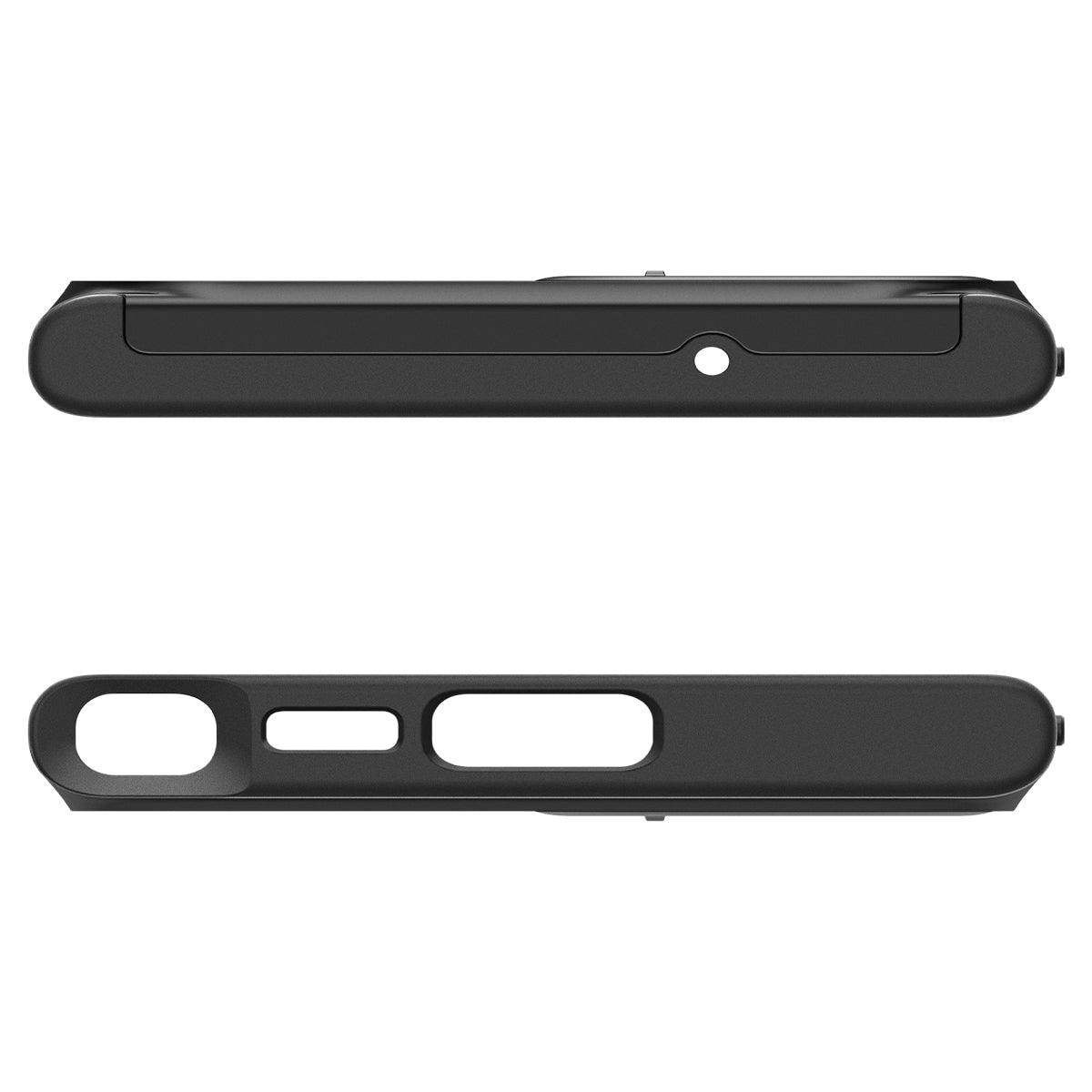 Schutzhülle Spigen Optik Armor für Galaxy S23 Ultra, Schwarz