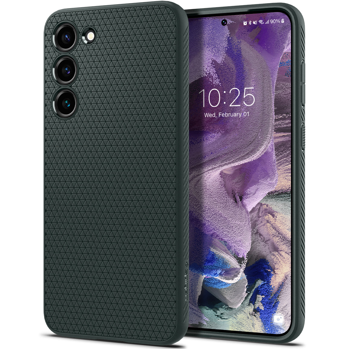 Schutzhülle Spigen Liquid Air für Galaxy S23, Grün