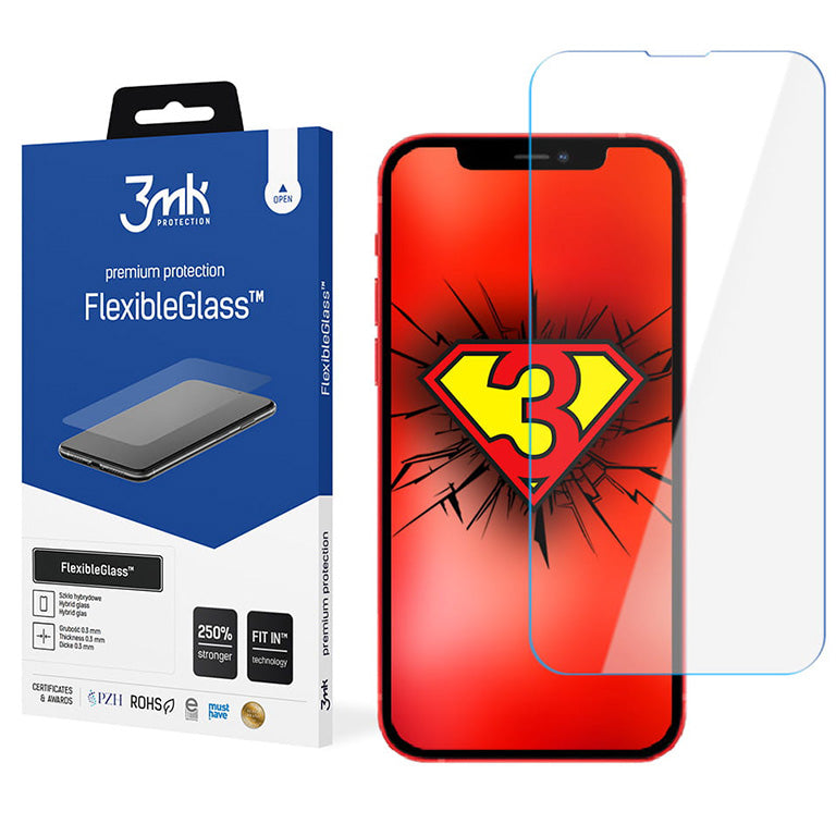 Hybridglas 3mk Flexible Glass für Apple iPhone 13 Mini