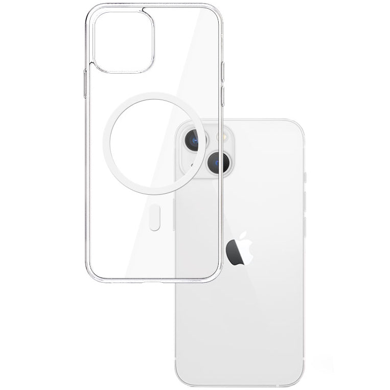 Schutzhülle 3mk Mag Case für Apple iPhone 15 Plus, Transparent