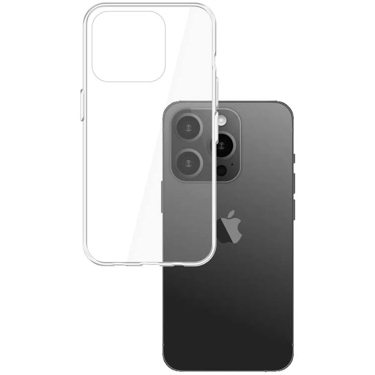 Schutzhülle 3mk Armor Case für Apple iPhone 15 Pro, Transparent