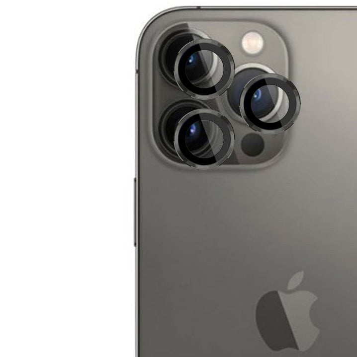Objektivschutz 3mk Lens Protection Pro für iPhone 15 Pro, Graphitgrau