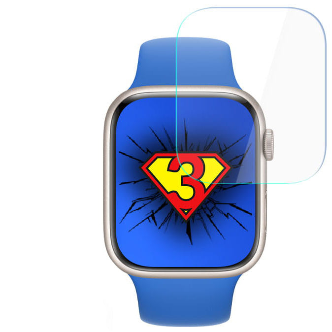 Schutzfolie 3mk Watch Protection für Apple Watch 45 mm, 3 Stück