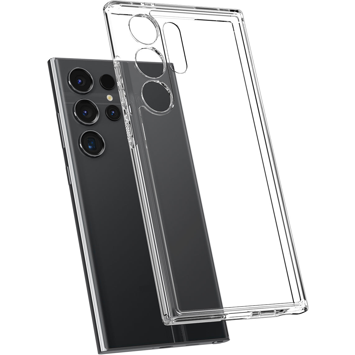 Schutzhülle für Galaxy S24 Ultra, Spigen Ultra Hybrid, Transparent