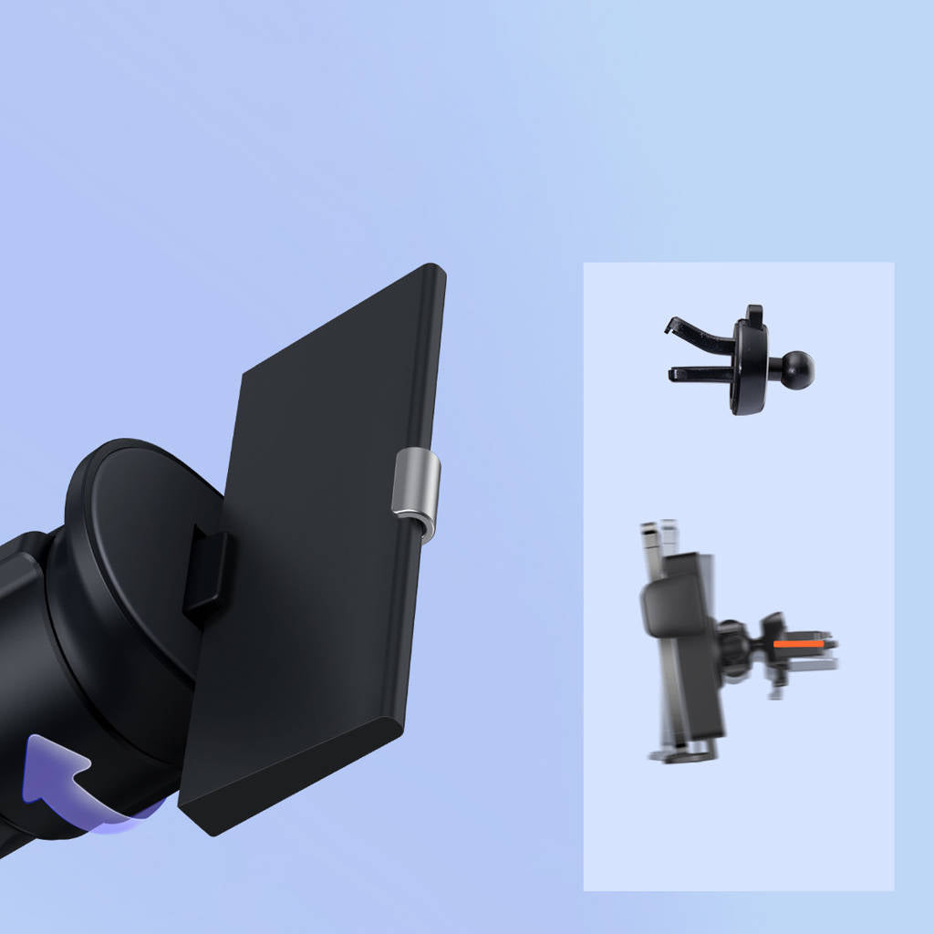Handyhalterung Baseus Metal Age II Gravity Car Mount, Dunkelgrau
