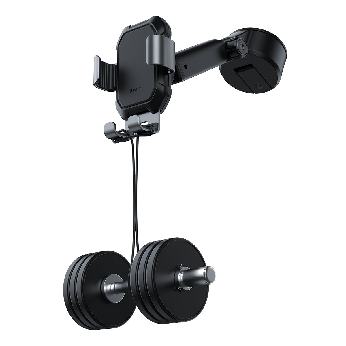 Handyhalterung für Auto Baseus Tank Gravity Car Mount Holder, schwarz