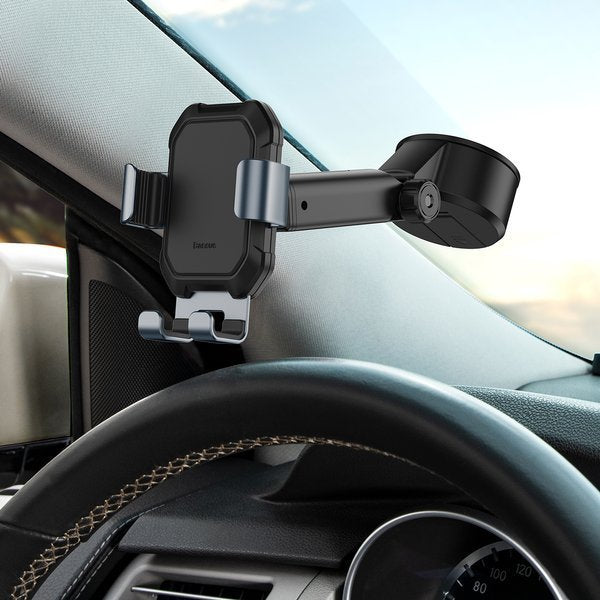Handyhalterung für Auto Baseus Tank Gravity Car Mount Holder, schwarz