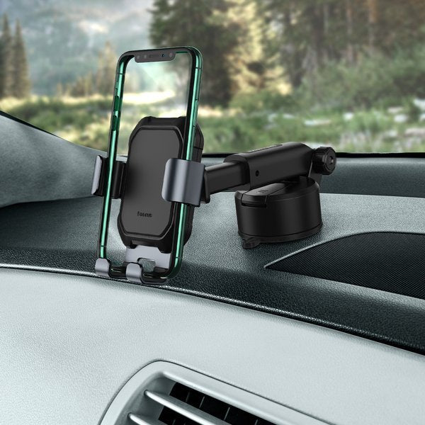 Handyhalterung für Auto Baseus Tank Gravity Car Mount Holder, schwarz