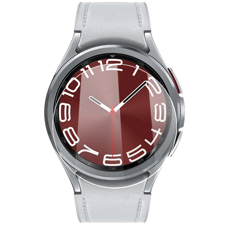 Gehärtetes Glas Bizon Glass Watch Clear, Galaxy Watch 6 Classic 43 mm