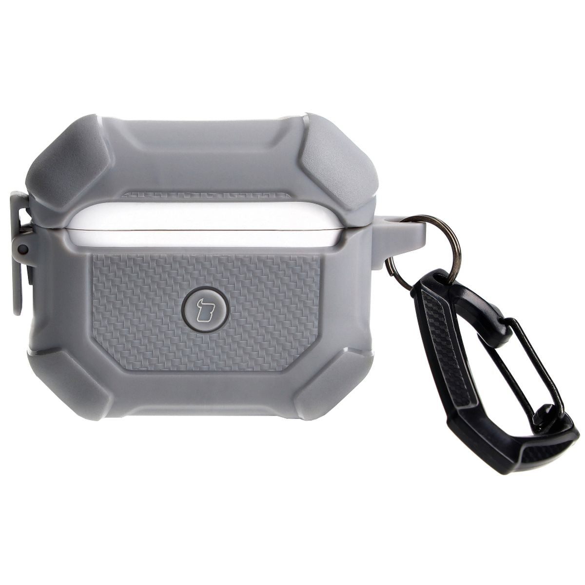 Schutzhülle für Apple Airpods 3 Bizon Case Headphone Armor, Grau