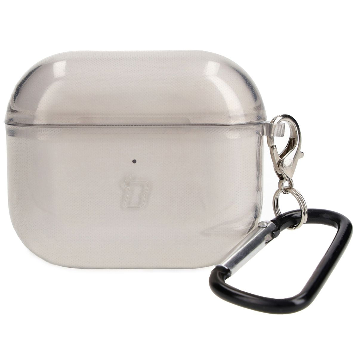 Schutzhülle für AirPods 3, Bizon Case Headphone Clear, Transparent-Schwarz